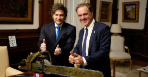 javier milei niall ferguson