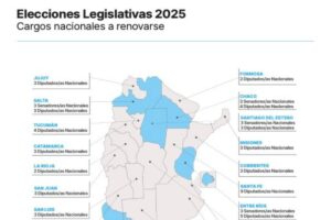 que se elige en cada provincia en 2025