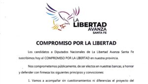 comunicado de la libertad avanza santa fe