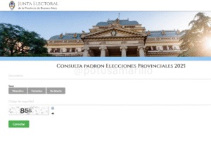 consultar padron electoral provincia de buenos aires