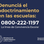 adoctrinamiento en las escuelas capital humano