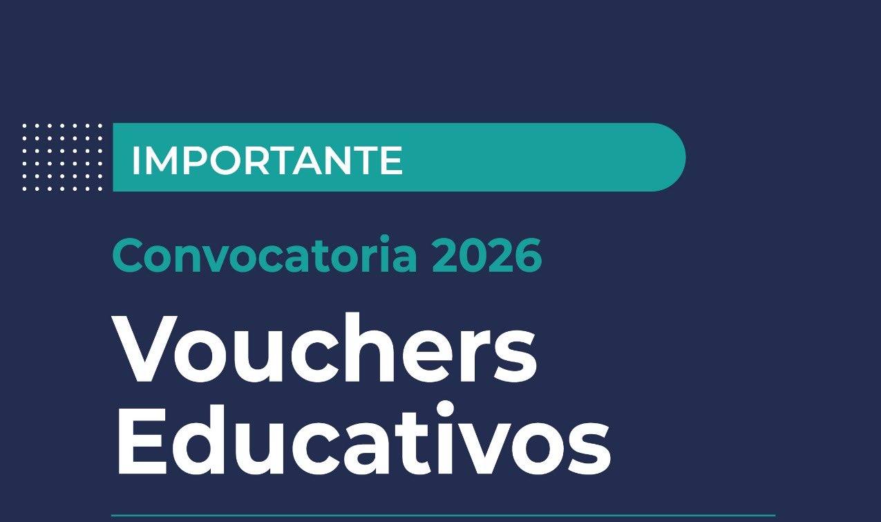 Abierta la convocatoria al Programa Vouchers Educativos.